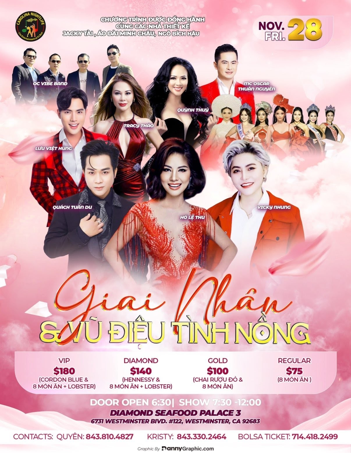 Giai Nhan & Vu Dieu Tinh Hong - Tickets are on Sale Soon