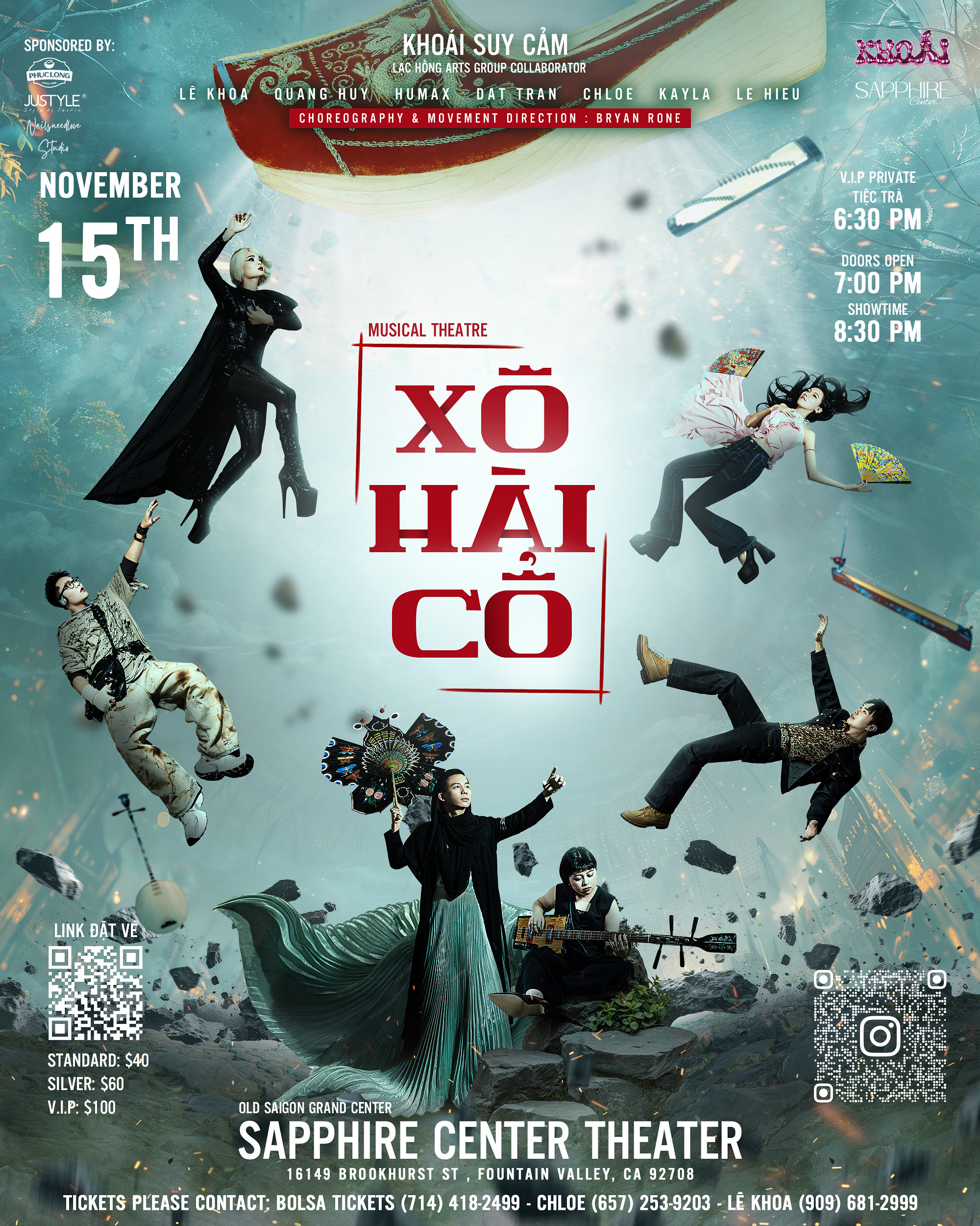 Musical Theater - Xo Hai Co - Call 714 418 2499 for Tickets