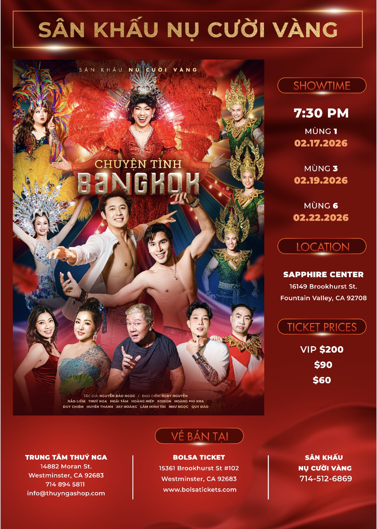 Chuyện Tình BangKok (Mùng 1 Tết) Feb 17